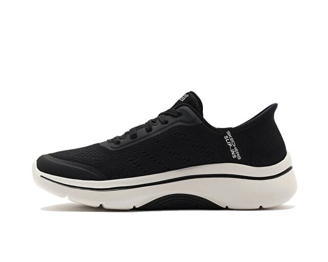 SKECHERS GO WALK ARCH FIT 2.0 Kadın Koşu Ayakkabısı 125319-BKW Siyah