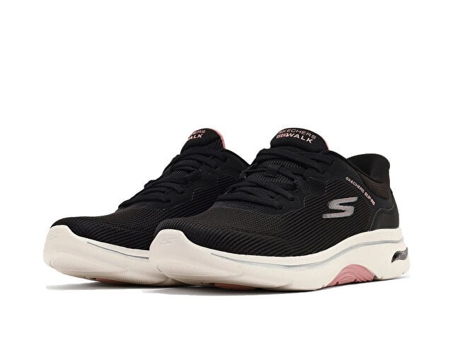 SKECHERS GO WALK ARCH FIT 2.0 Kadın Günlük Ayakkabı 125331-BKPK Siyah