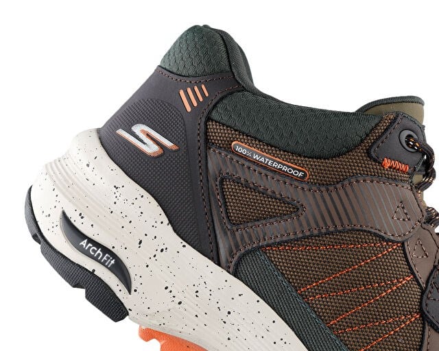SKECHERS GO WALK ARCH FIT Erkek Outdoor Ayakkabısı 216471-OLV Kahverengi