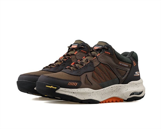 SKECHERS GO WALK ARCH FIT Erkek Outdoor Ayakkabısı 216471-OLV Kahverengi