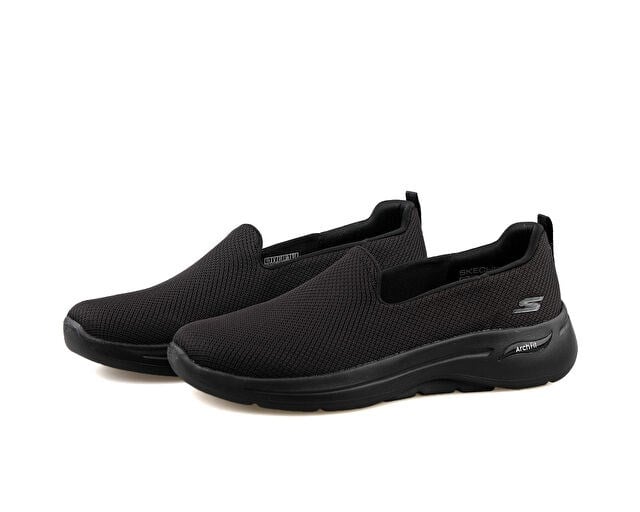 SKECHERS GO WALK ARCH FIT GRATEFUL Kadın Koşu Ayakkabısı 124401-BBK Siyah