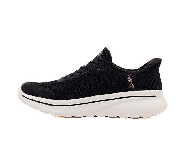 SKECHERS GO WALK ARCH FIT N-JOY Kadın Günlük Ayakkabı 125852TK-BKW Siyah
