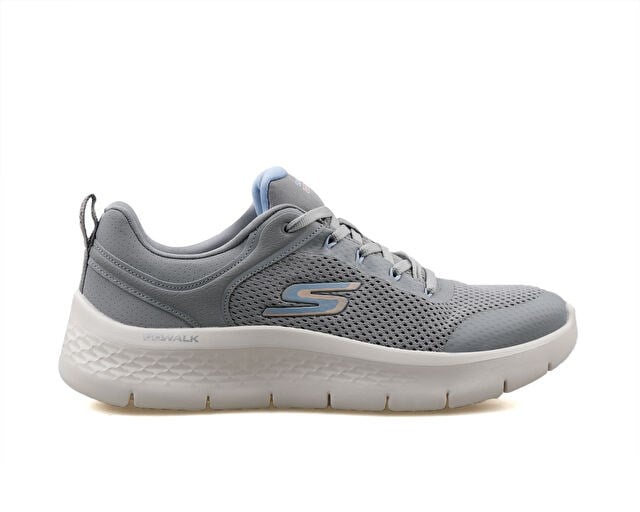 SKECHERS GO WALK FLEX CALEY Kadın Günük Ayakkabı 124817TK-GYBL Gri