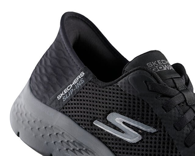 SKECHERS GO WALK FLEX GRAND ENTRANCE Kadın Günlük Ayakkabı 124975TK-BBK Siyah