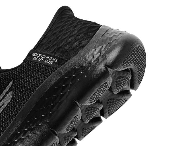 SKECHERS GO WALK FLEX Kadın Günlük Ayakkabı 124836TK-BBK Siyah
