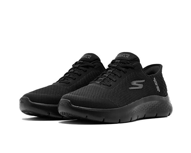 SKECHERS GO WALK FLEX Kadın Günlük Ayakkabı 124836TK-BBK Siyah