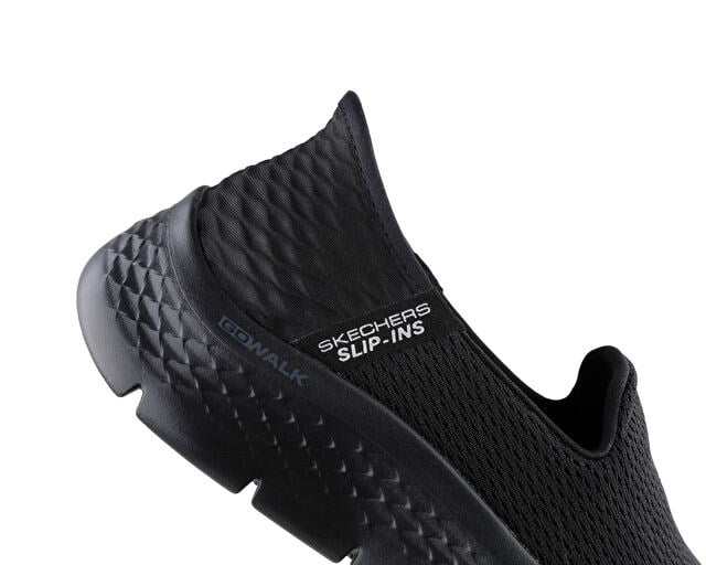 SKECHERS GO WALK FLEX Kadın Yürüyüş Ayakkabısı 124963TK-BBK Siyah