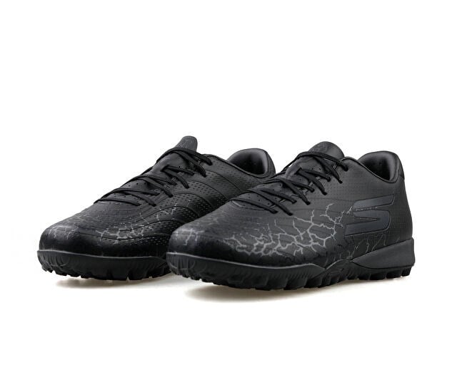 SKECHERS GOLD TF Erkek Halı Saha Ayakkabısı 252018-BKSL Siyah