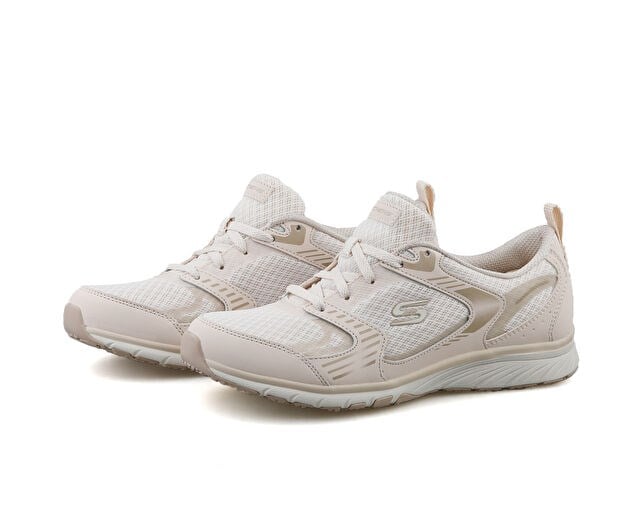 SKECHERS GRATIS SPORT Kadın Günlük Ayakkabı 104284-NTGD Krem