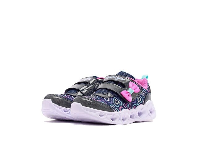 SKECHERS HEART LIGHTS BOOGIE LAND Bebek Günlük Işıklı Ayakkabı 303258N-NVMT Lacivert