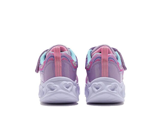 SKECHERS HEART LIGHTS-BOOGIE LOVE Çocuk Günlük Işıklı Ayakkabı 303257L-LVMT Mor