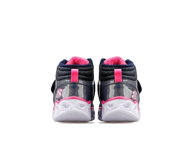 SKECHERS HEART LIGHTS BRILLIANT RAINBO Çocuk Günlük Ayakkabı 302669L-NVPK Gri