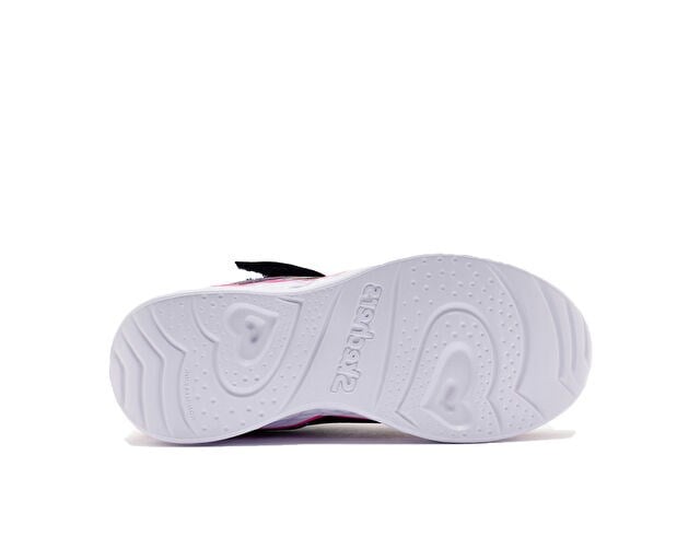 SKECHERS HEART LIGHTS - RETRO HEARTS Çocuk Günlük Işıklı Ayakkabı 302689L-BKMT Siyah