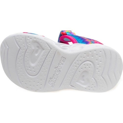 Skechers Heart Lights Sandals Küçük Kız Çocuk Çok Renkli Işıklı Sandalet 302675N Mlt