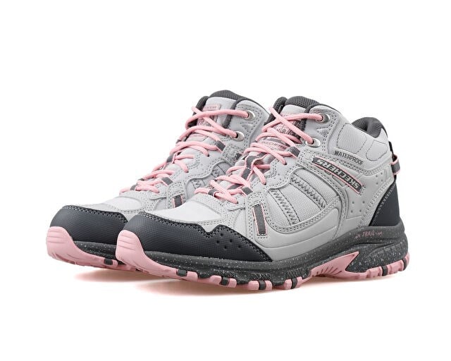 SKECHERS HILLCREST Kadın Outdoor Ayakkabısı 180021-GYPK Gri