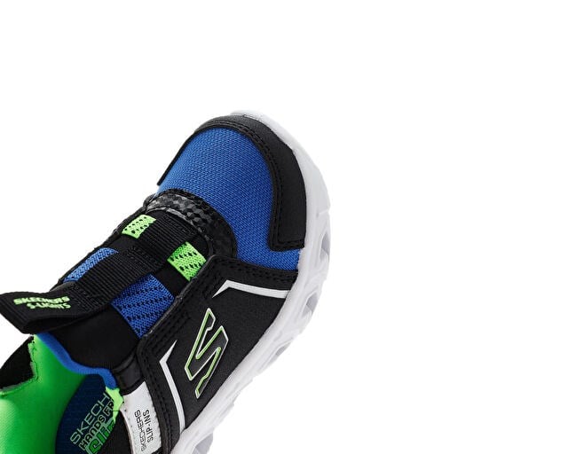 SKECHERS HYPNO FLASH 2.0 Bebek Günlük Işıklı Ayakkabı 403830N-BBLM Siyah