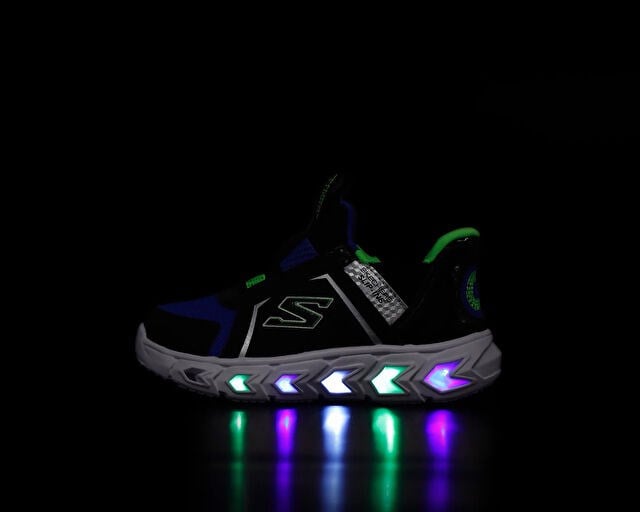 SKECHERS HYPNO FLASH 2.0 Bebek Günlük Işıklı Ayakkabı 403830N-BBLM Siyah