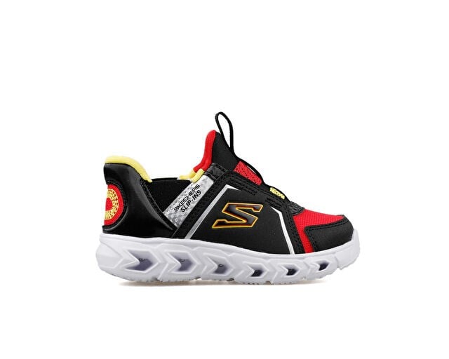 SKECHERS HYPNO FLASH 2.0 Bebek Günlük Işıklı Ayakkabı 403830N-BKRD Siyah