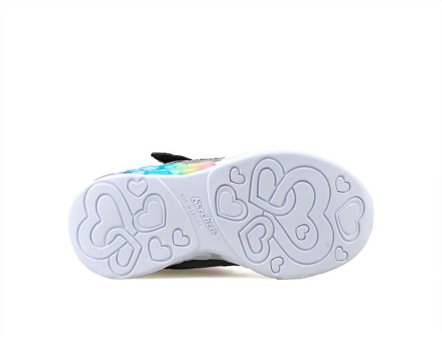 SKECHERS INFINITE HEART LIGHTS Çocuk Günlük Işıklı Bot 303054L-BKMT Çok Renkli