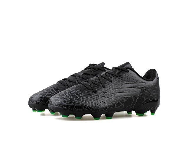 SKECHERS JR YOUTH FG Çocuk Çim Zemin Kramponu 252062L-BKSL Siyah