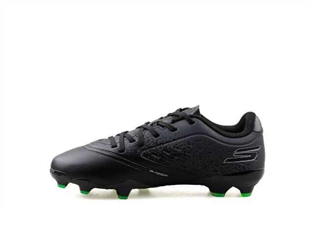 SKECHERS JR YOUTH FG Çocuk Çim Zemin Kramponu 252060L-BKSL Siyah