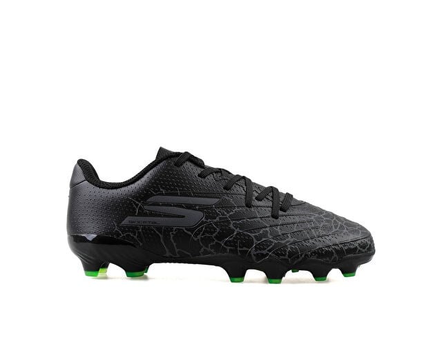 SKECHERS JR YOUTH FG Çocuk Çim Zemin Kramponu 252062L-BKSL Siyah