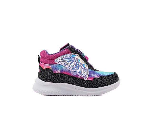 SKECHERS JUMPSTERS Bebek Günlük Işıklı Ayakkabı 303469N-BKHP Siyah