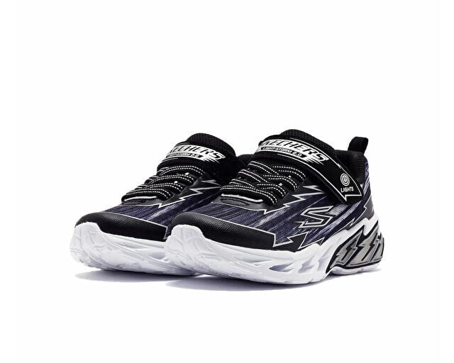 SKECHERS LIGHT STORM 2.0 - BOLT-BRIGHTS Çocuk Günlük Işıklı Ayakkabı 400149L-BKGY Siyah