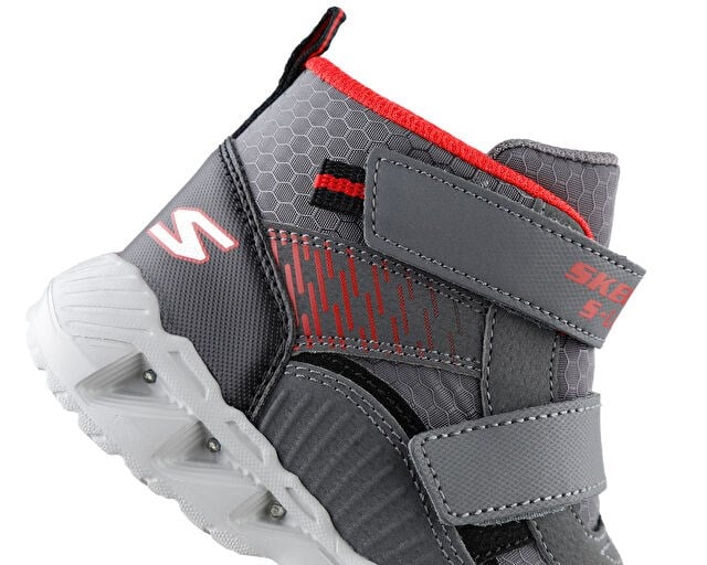 SKECHERS MAGNA Bebek Günlük Işıklı Bot 401504N-CCBK Gri