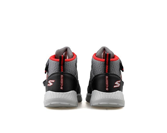 SKECHERS MAGNA Bebek Günlük Işıklı Bot 401504N-CCBK Gri