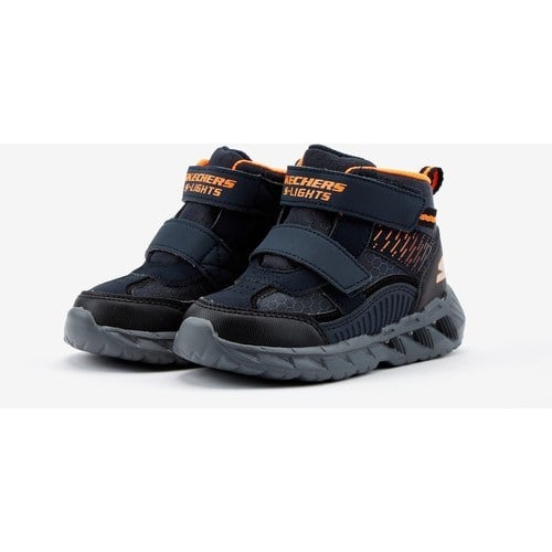 Skechers Magna - Lights  -  Frosty Fun Küçük Erkek Çocuk Lacivert Işıklı Bot 401504N Nvbk