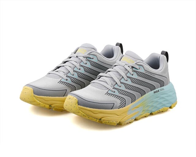 SKECHERS MAX CUSHIONING ELITE TRAIL Kadın Outdoor Ayakkabısı 129154-GYMT Gri