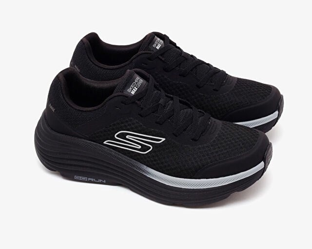 SKECHERS MAX CUSHIONING ENDEAVOUR Erkek Koşu Ayakkabısı 220613-BKGY Siyah