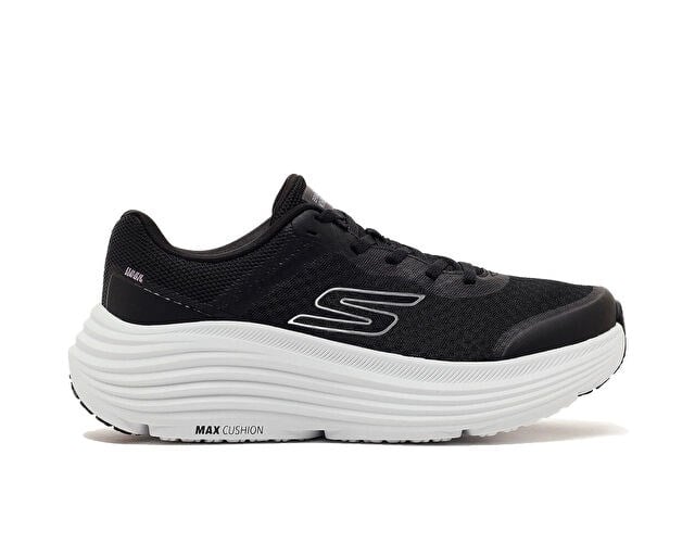 SKECHERS MAX CUSHIONING ENDEAVOUR Kadın Koşu Ayakkabısı 129470-BKW Siyah