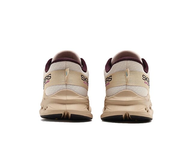 SKECHERS MAX CUSHIONING GLIDE-STEP Kadın Koşu Ayakkabısı 129400-NAT Bej