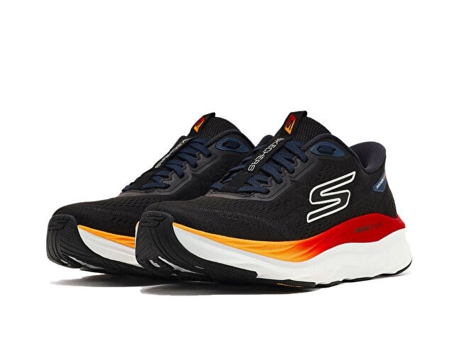 SKECHERS MAX RUN Erkek Koşu Ayakkabısı 221000-BKMT Siyah