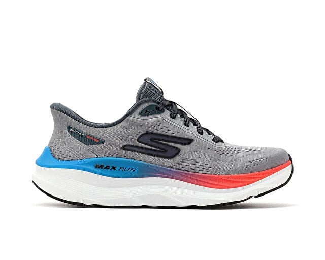 SKECHERS MAX RUN Erkek Koşu Ayakkabısı 221000-GYMT Gri