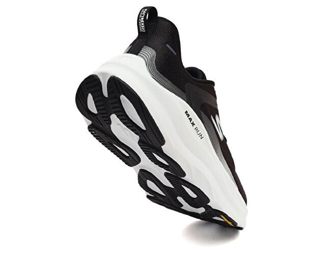 SKECHERS MAX RUN PACEWAVE Kadın Koşu Ayakkabısı 129202-BKW Siyah