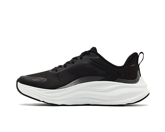 SKECHERS MAX RUN PACEWAVE Kadın Koşu Ayakkabısı 129202-BKW Siyah