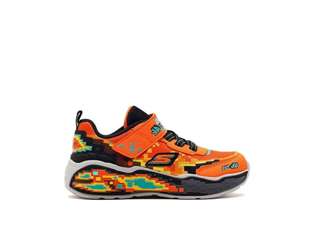 SKECHERS MEGA SCENE Bebek Günlük Ayakkabı 402162N-ORBK Turuncu