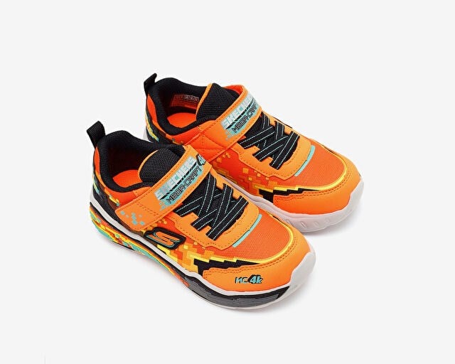 SKECHERS MEGA SCENE Bebek Günlük Ayakkabı 402162N-ORBK Turuncu