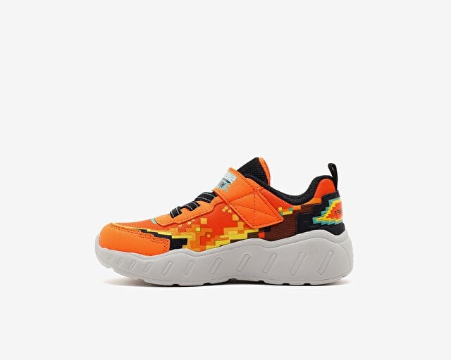 SKECHERS MEGA SCENE Bebek Günlük Ayakkabı 402162N-ORBK Turuncu
