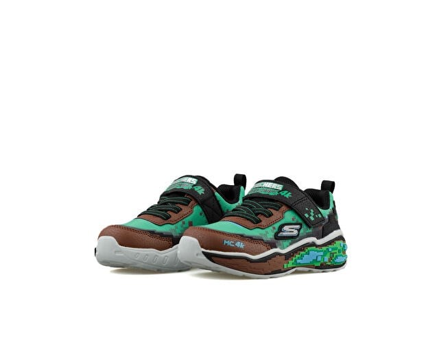 SKECHERS MEGA SCENE Bebek Günlük Ayakkabı 402162N-BRMT Kahverengi