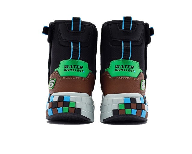 SKECHERS MEGACRAFT 3.0 Çocuk Günlük Bot 402184L-BKBR Siyah