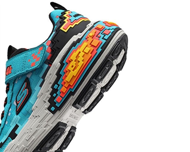 SKECHERS MEGACRAFT 4K Çocuk Günlük Ayakkabı 402160L-TQBK Mavi