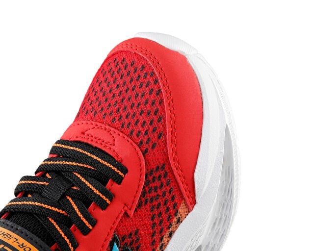 SKECHERS METEOR-LIGHTS 2.0 Çocuk Günlük Işıklı Ayakkabı 401490L-RDBK Kırmızı