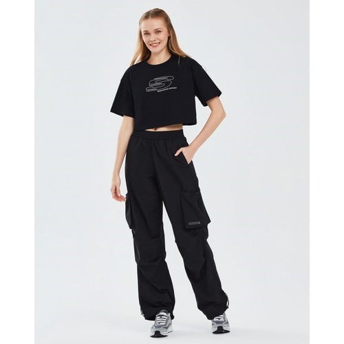 Skechers Micro Collection W Loose Pant Kadın Siyah Eşofman Altı S241095-001