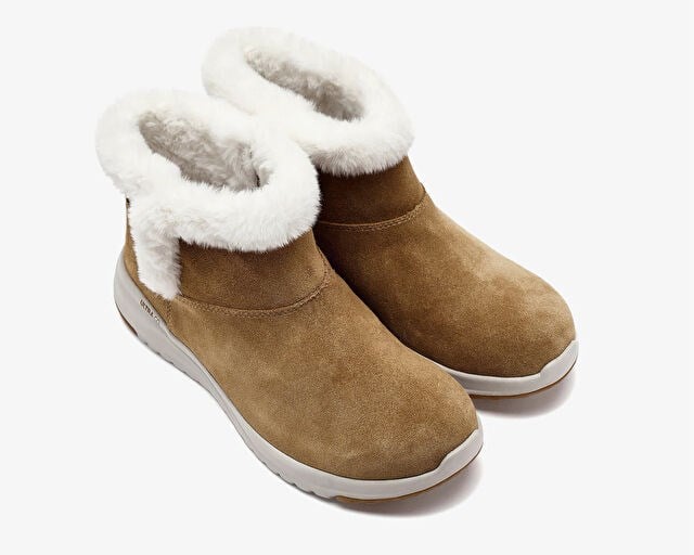 SKECHERS ON-THE-GO STELLAR - COZY STEP Kadın Kar Botu 144775-CSNT Kahverengi