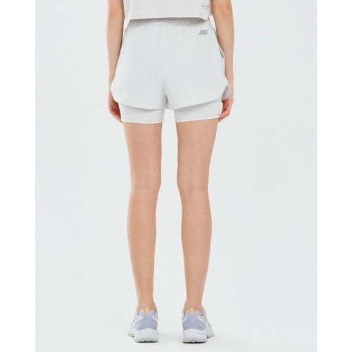 Skechers Performance Coll. W 4 Inch 2 In 1 Short Kadın Gri Şort S241144-035