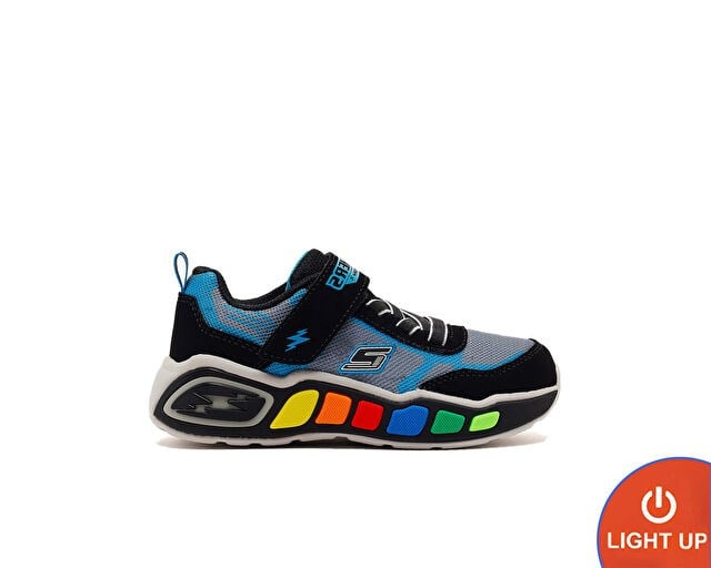 SKECHERS PLAY SCENE Bebek Günlük Işıklı Ayakkabı 407606N-BCBL Siyah